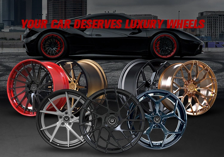 Alloy Car Wheels for Porsche 718 Size 16 17 18 19 20 21 22 23 24inch Big Cover Monoblock Forged Rims