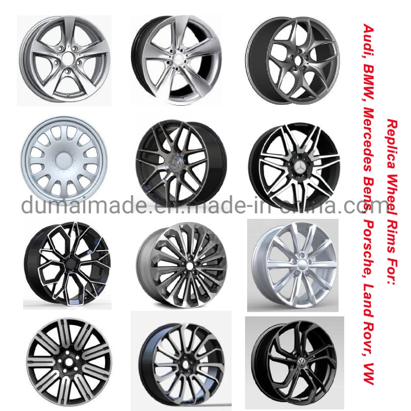 Wholesale 14 15 16 17 18 19 20 21 22 23 Inch Replica Wheels From Alloy Wheel Rim Factory for BMW Audi Mercedes Benz Porsche VW Japan /USA Vehicles