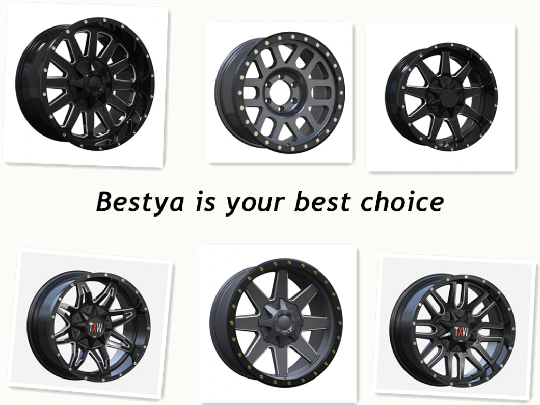 OEM/ODM Replica Alloy Wheels Aftermarket Car Wheels 4X4 SUV Rim Wheels Factory Manufactuerer for Toyota/Bwm/Audi/Jeep/VW