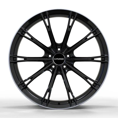 19 20 21-дюймовая реплика колеса из сплава OEM, черная машинная губа для Audi