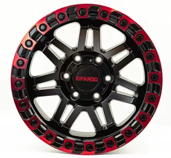 Kipardo 17 18 20 дюймов 5X114.3 6X114.3 5X127 6X139.7 5X139.7 для грузовика, внедорожника, пикапа, индивидуальный цвет и логотип, внедорожные 4X4, автомобильные легкосплавные диски, колеса